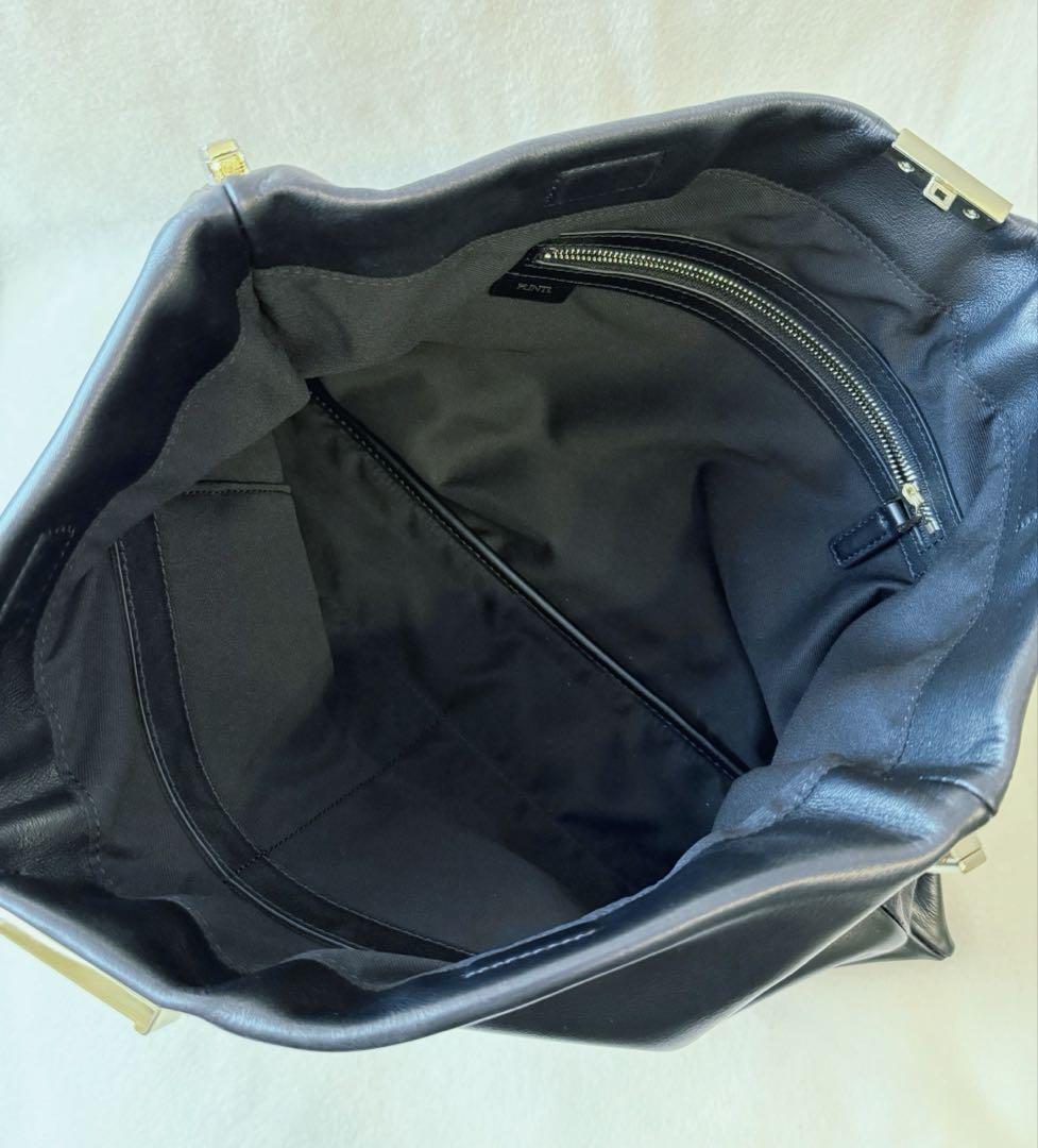 【美品】《PUNTI. / プンティ》GRAFT-TOTE ブラック