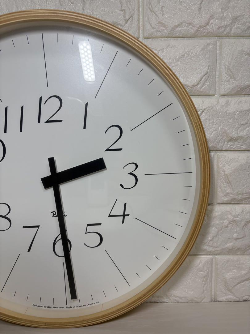 Lemnos レムノス RIKI CLOCK（リキ クロック）細字 サイズ大