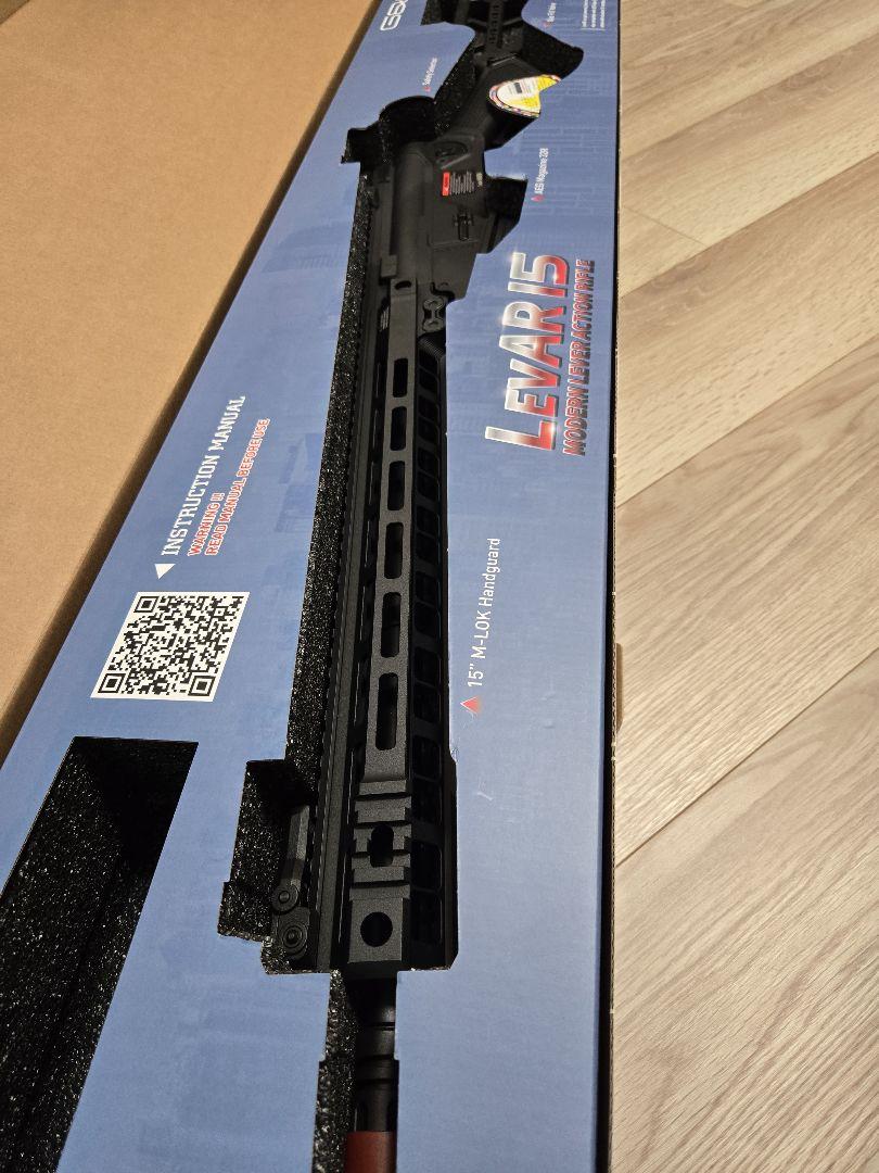 G&G LEVAR15 ガスアクションライフル 15インチ M-LOK