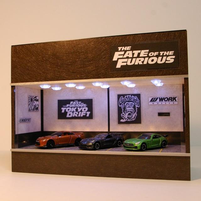 オーダー品確認用・ワイスピ系・ディスプレーBOX /LED16灯・床
