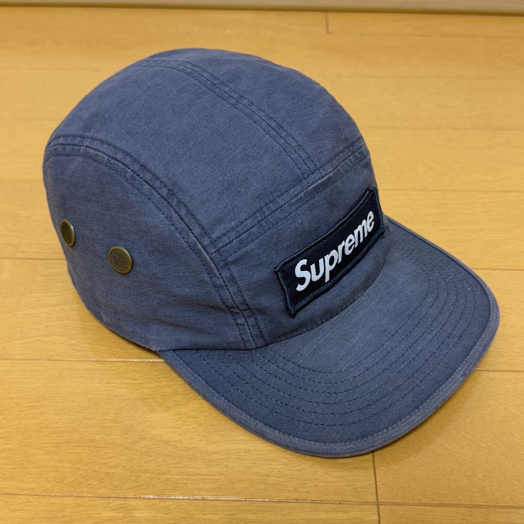 ほぼ新品 Supreme Wool Camp Cap ネイビー 20aw タグ付 Supreme Military Camp Cap ネイビー 23aw - メルカリ