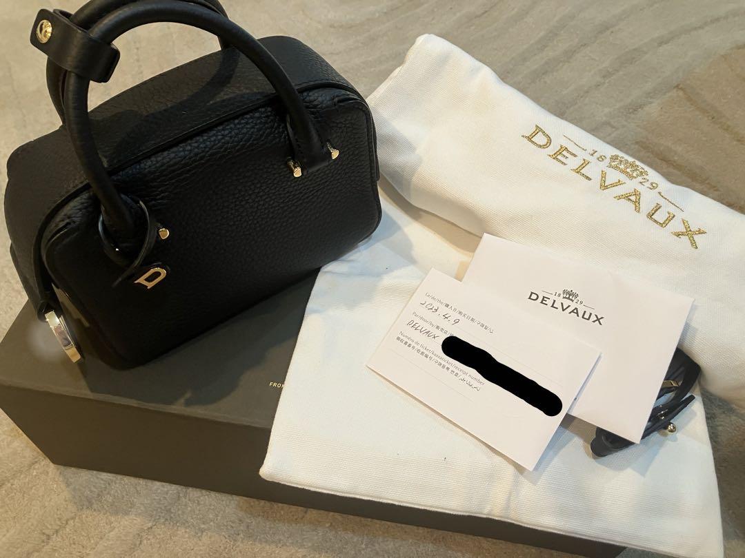 DELVAUX クールボックスナノ ブラック