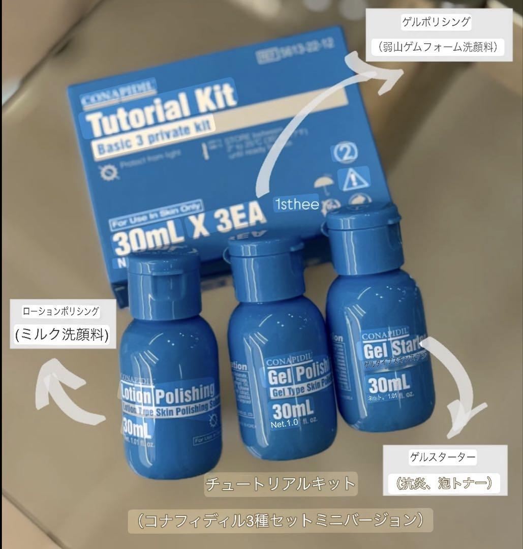 スーパージェクション　 チュートリアルキット (クレンジング基礎3種セット)