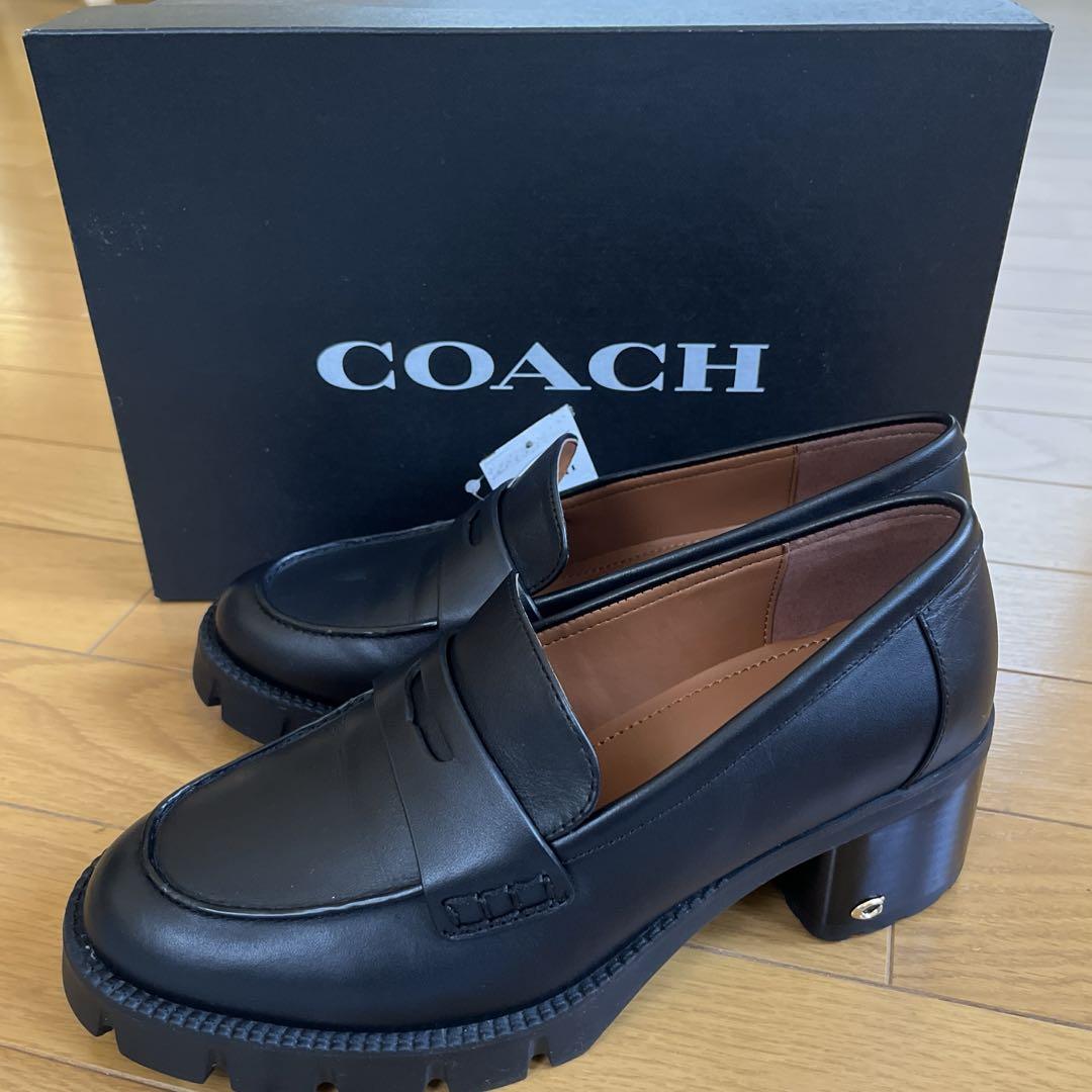 【正規品】新品 COACH ローファー 24cm