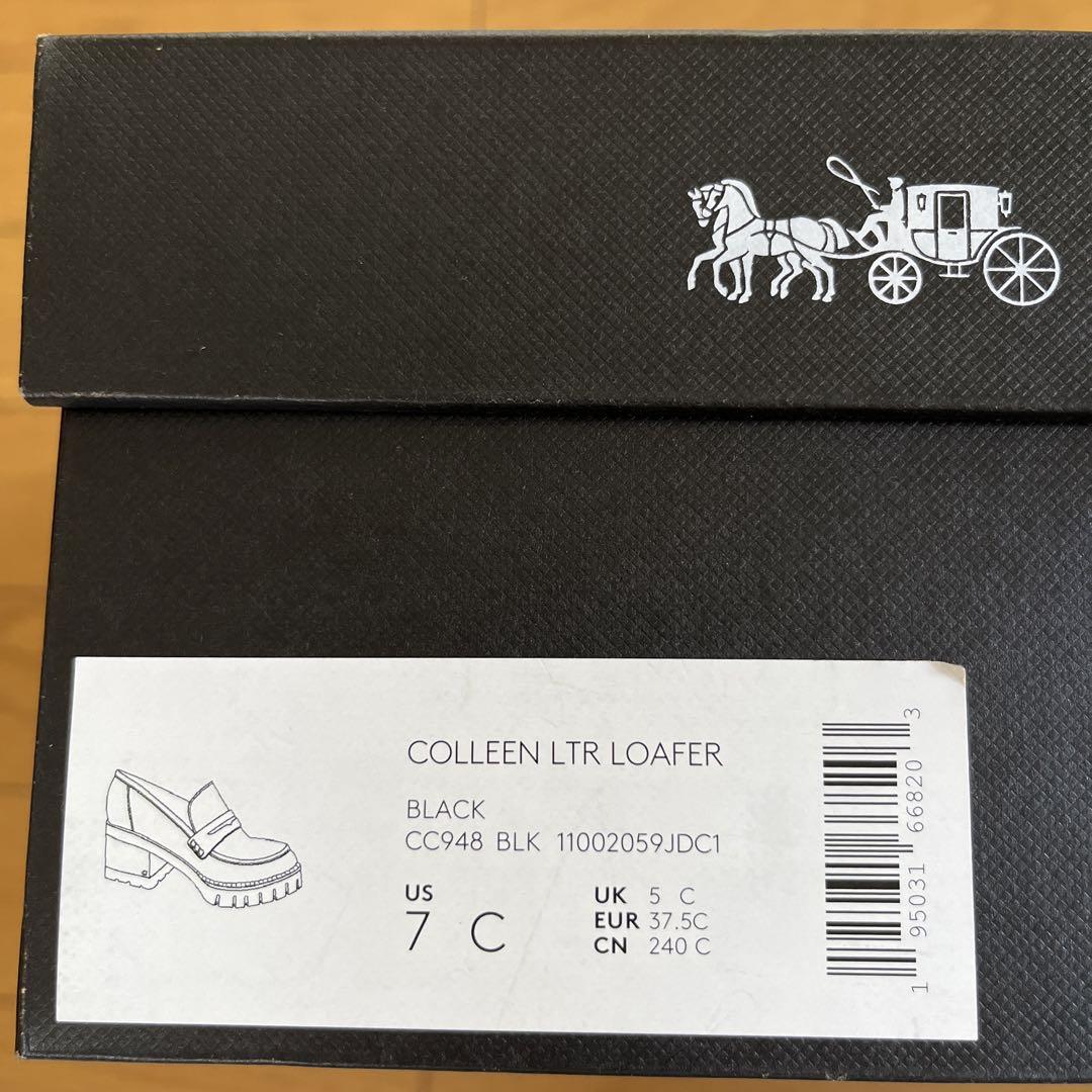 【正規品】新品 COACH ローファー 24cm