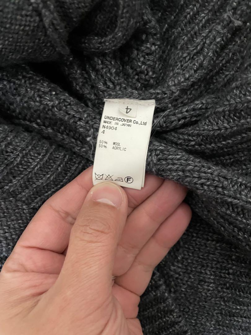 undercover フィッシャーマン ニット 4
