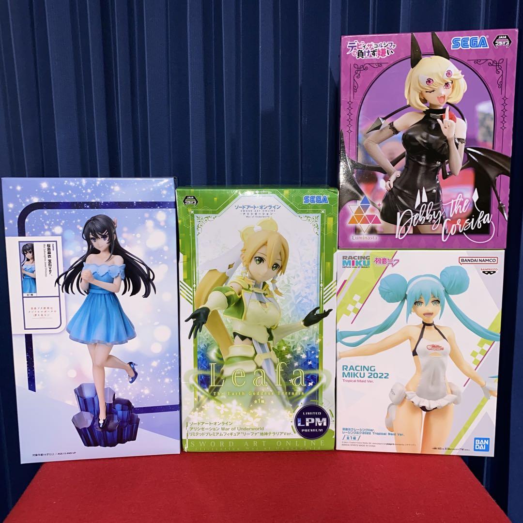 【 美少女 フィギュア 】セット (⭐️新品未開封⭐️安心のメルカリ便⭐️) 美少女 フィギュアセット【4点】 - メルカリ