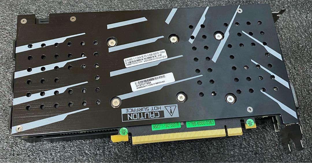 グラフィックボード・グラボ・ビデオカード NVIDIA GeForce GTX 1660 Ti 6GB