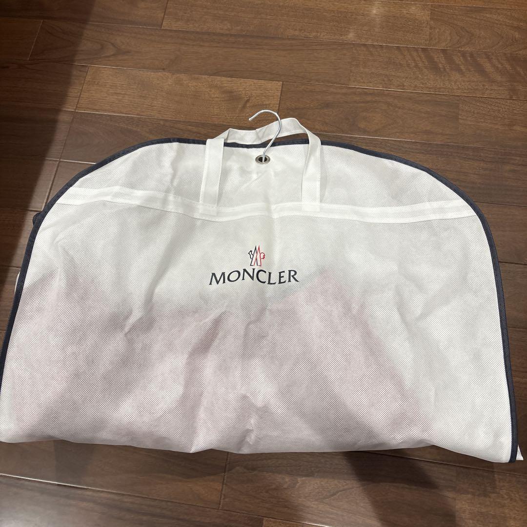 モンクレール MONCLER フード ベロア切替 ダウンジャケット　赤レッド　0