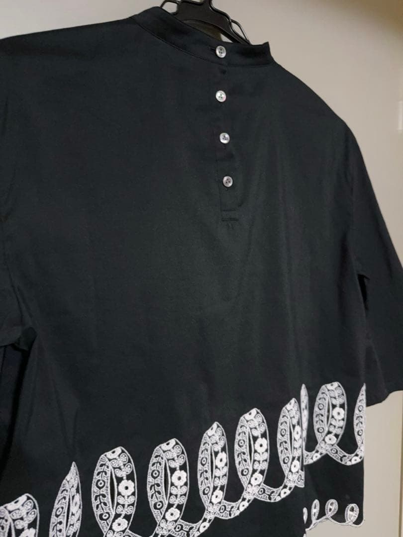 ミナペルホネン 新作 ribbon ブラウス ブラック 完売 38 ミナペルホネン 新作 ribbon ブラウス ブラック 完売 38 ミナ