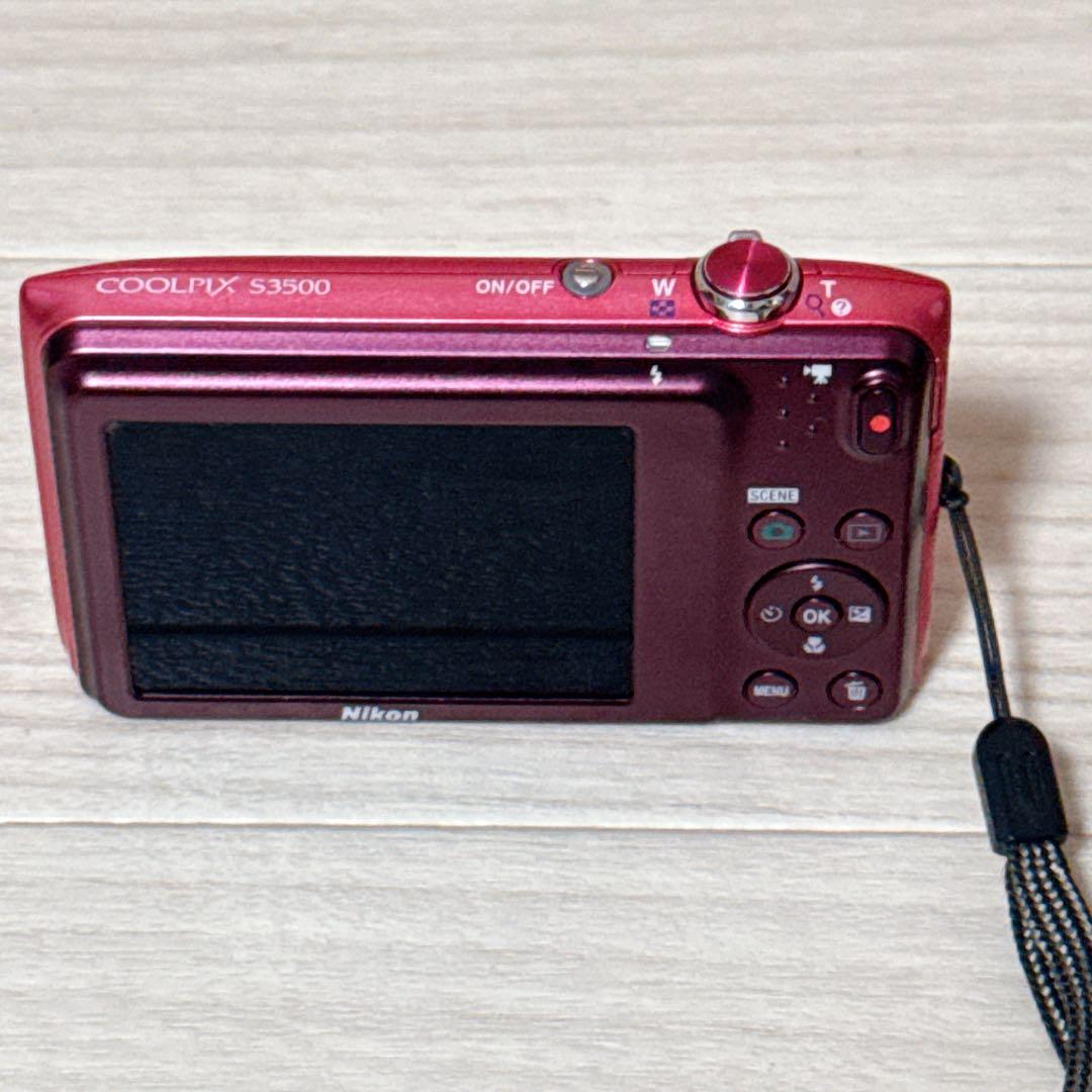 Nikon デジタルカメラ COOLPIX S3500 2005万画素 ピンク