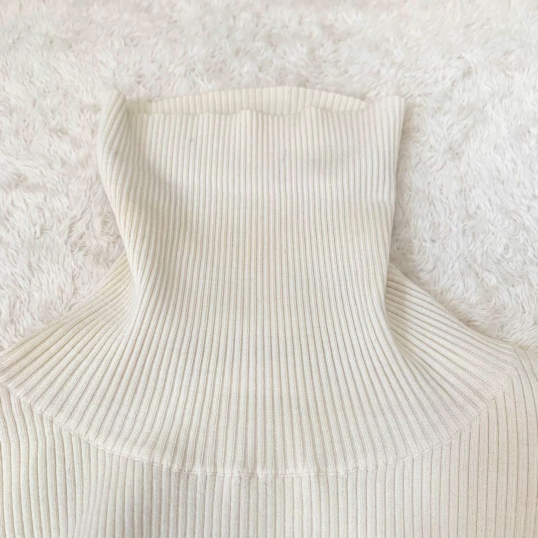 Ballsey スーパーエクストラファインウールリブ タートルネックプルオーバー