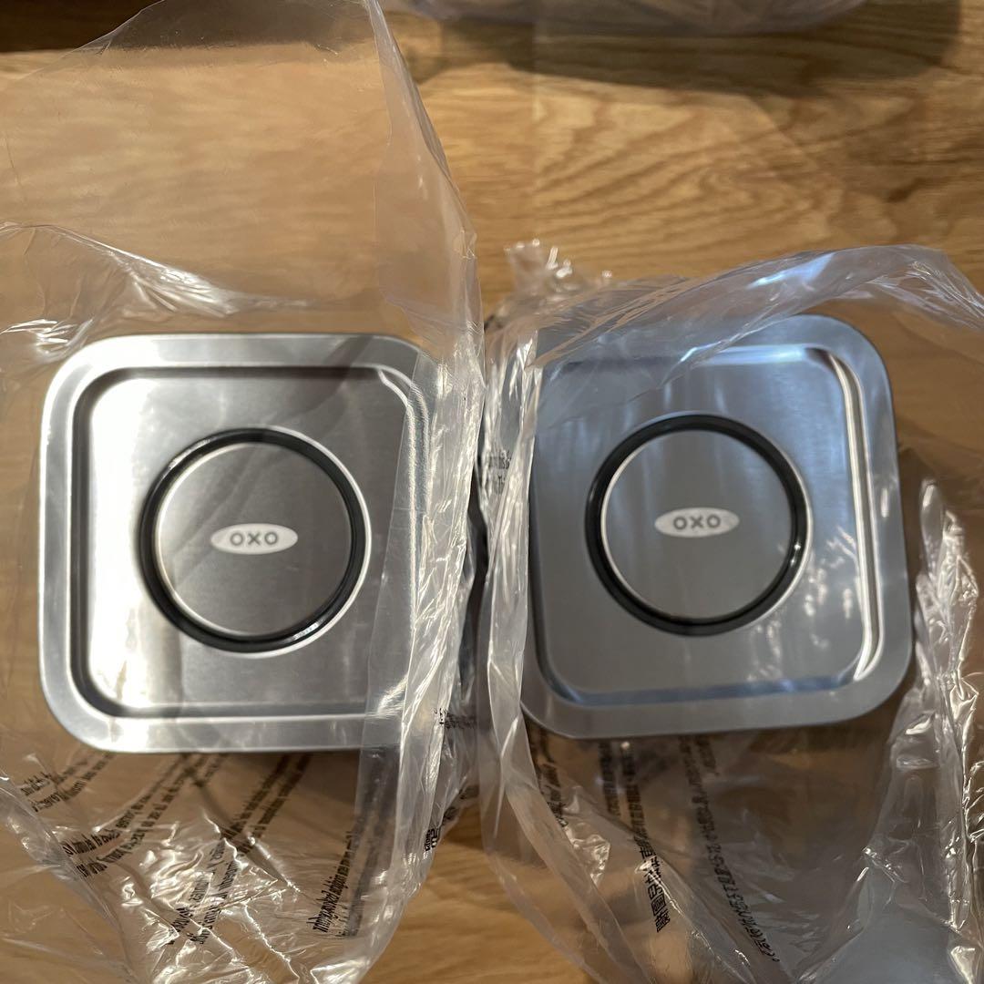 OXO　ステンレスポップコンテナ　ステンレス