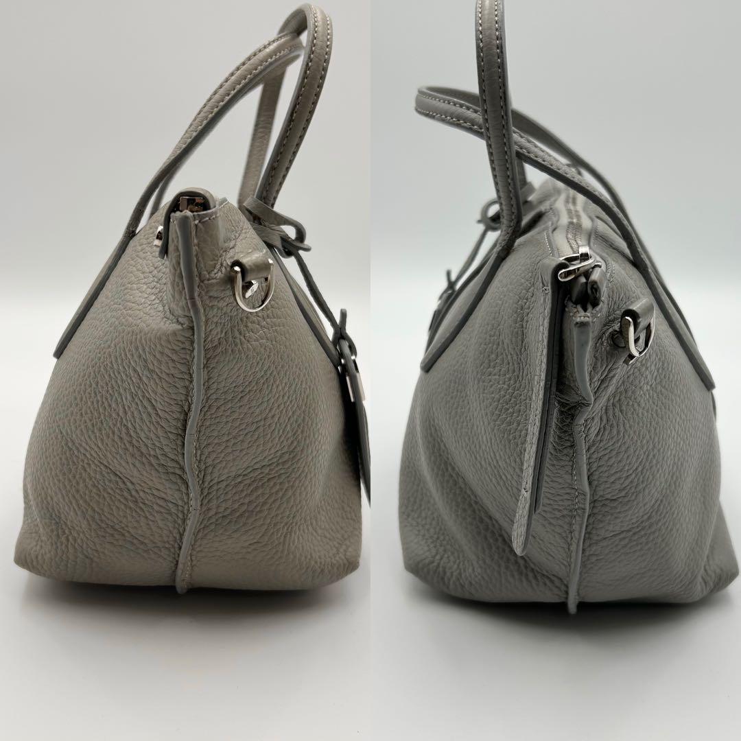 トッズ ジョイ ミニ ハンドバッグ 2way ショルダー チャーム 斜め掛け