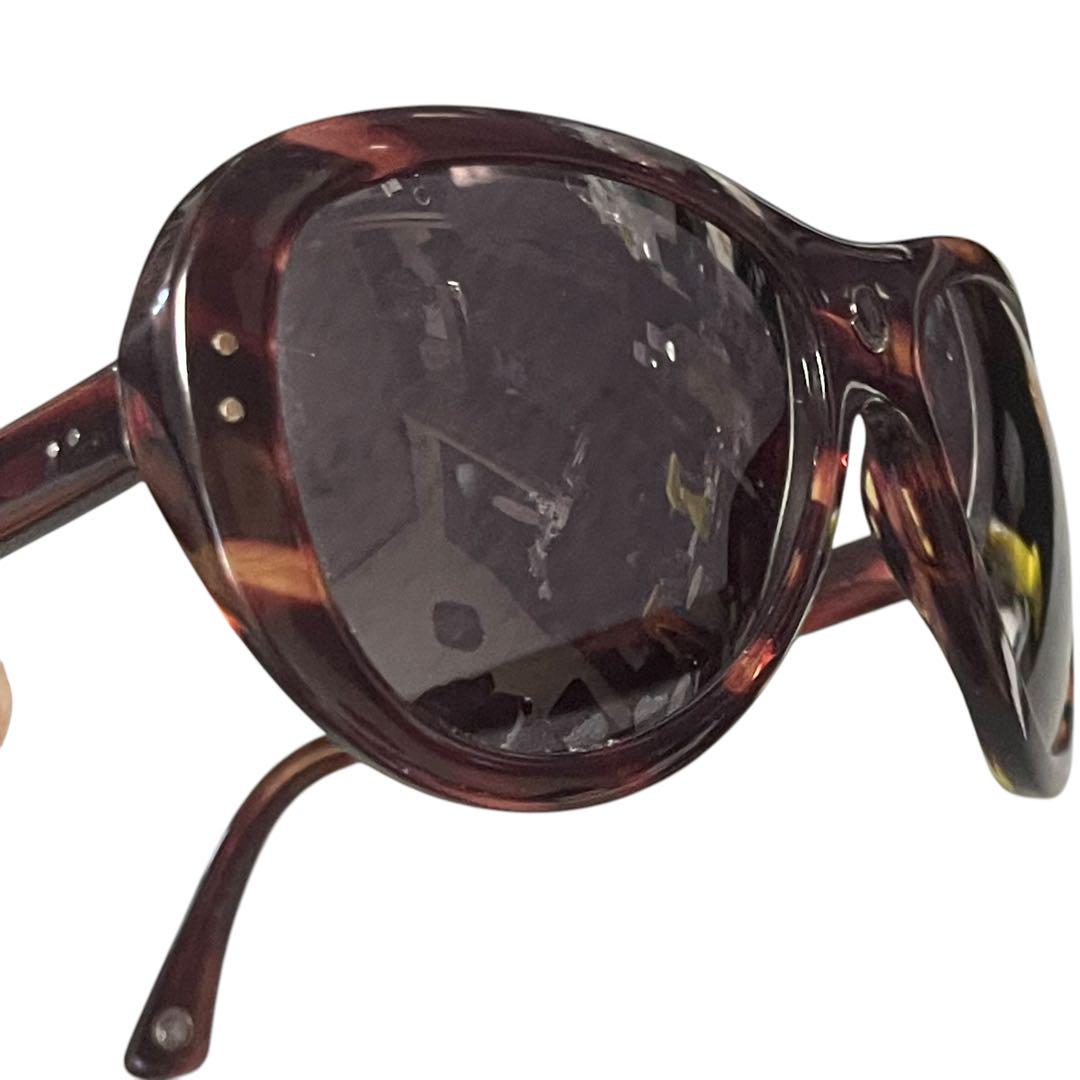 美品 レアデザインMONCLER LUNETTES MIAGE べっ甲サングラス