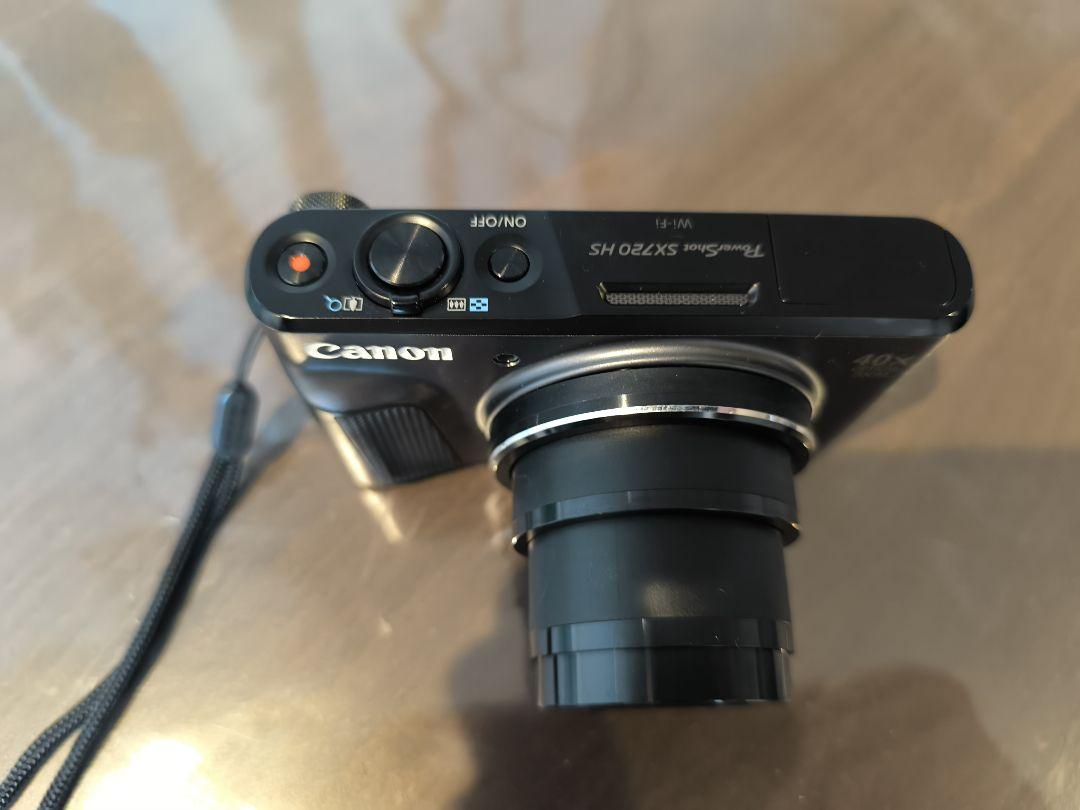 Canon PowerShot SX720 HS ブラック