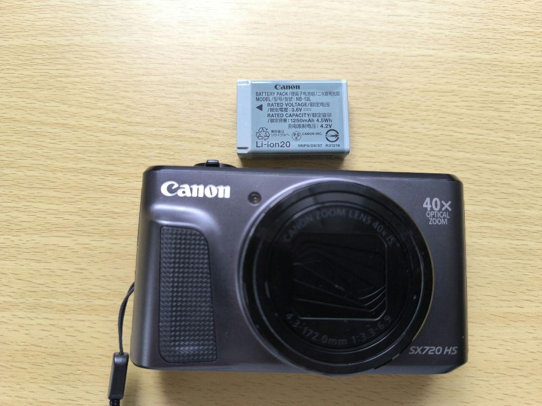Canon PowerShot SX720 HS ブラック