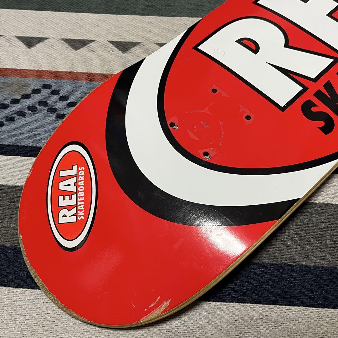 リアル スケボー デッキ REAL 8.18 グリズリー OVAL チームモデル