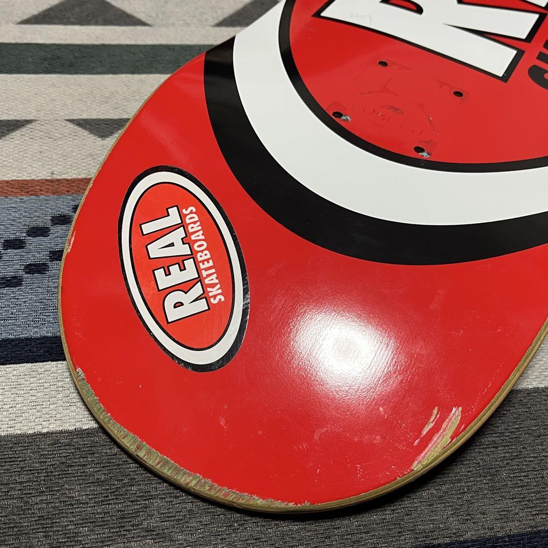 リアル スケボー デッキ REAL 8.18 グリズリー OVAL チームモデル