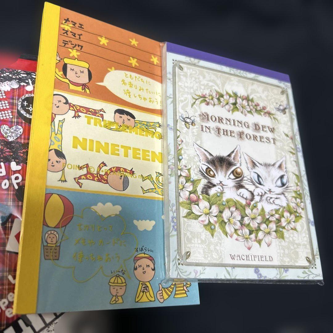 美品 平成レトロ メモ帳 ポップ まとめ売り クーリア クラックス