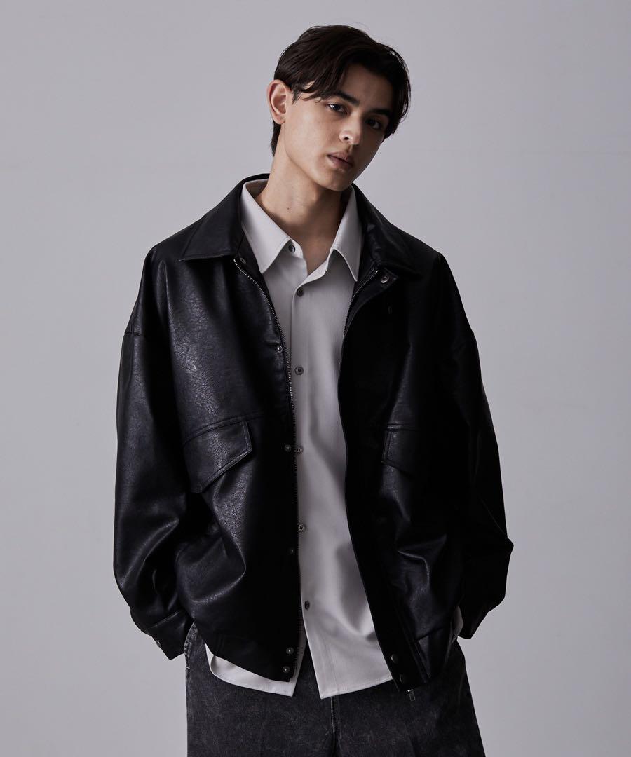 CLELVintage Design Blouson 合皮ブルゾン