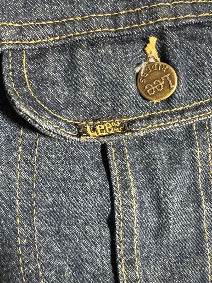leeデニムジャケットPATD-153433 1970年代 MADE INUSA