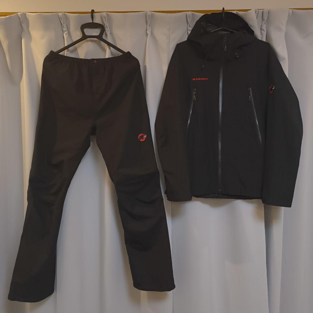 【未使用品】刺繍ロゴ‼️ MAMMUT GORE-TEX レインスーツ上下セット MAMMUT レインスーツ GORE-TEX 上下セットアップ - メルカリ
