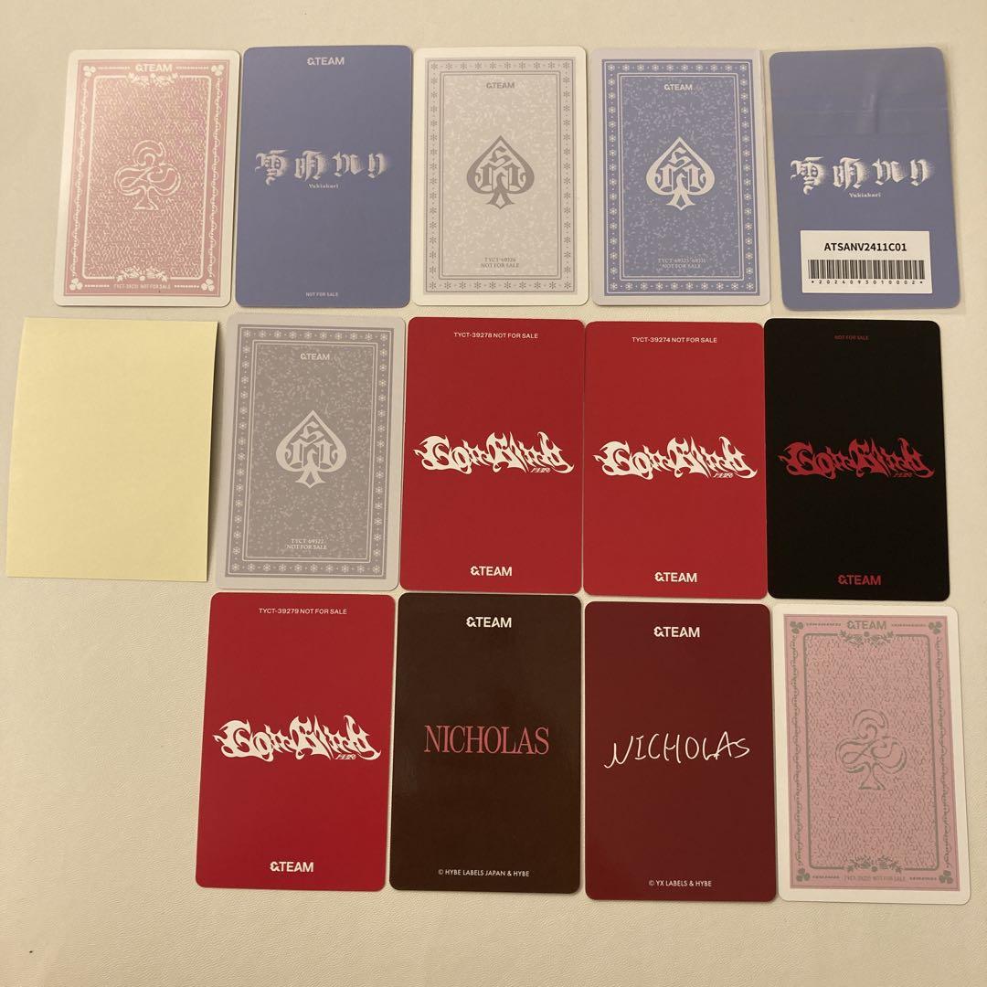 Amazon.co.jp: &TEAM NICHOLAS トレカ セット : おもちゃ