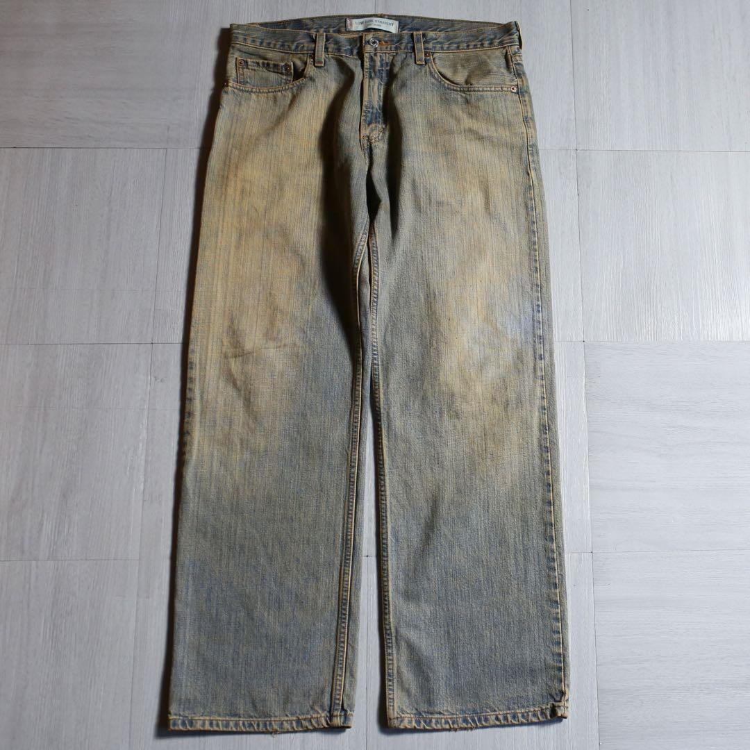 鬼フェード 00s Levi s Faded Wide Denim PantsL Levi s