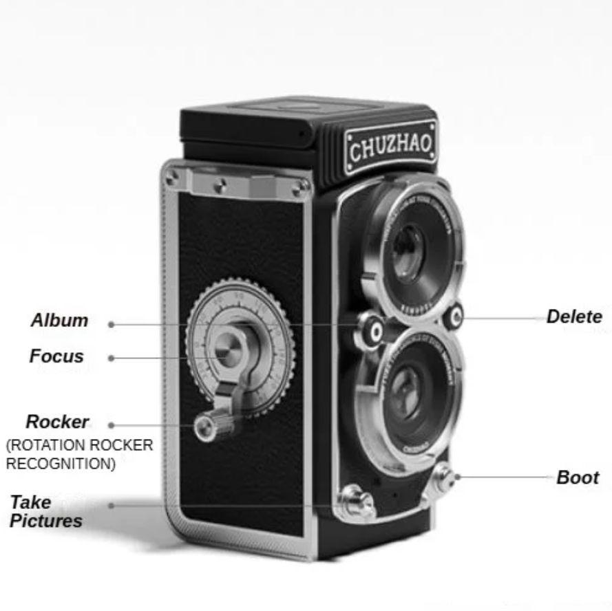 新品未開封品】CHUZHAO Digital TLR 16GBカード付き12 - メルカリ