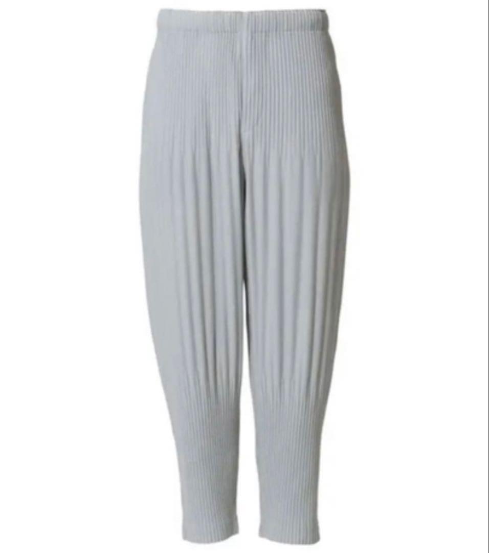 homme plisse isseymiyake basic 消し加工パンツM HOMME PLISSE ISSEY MIYAKE