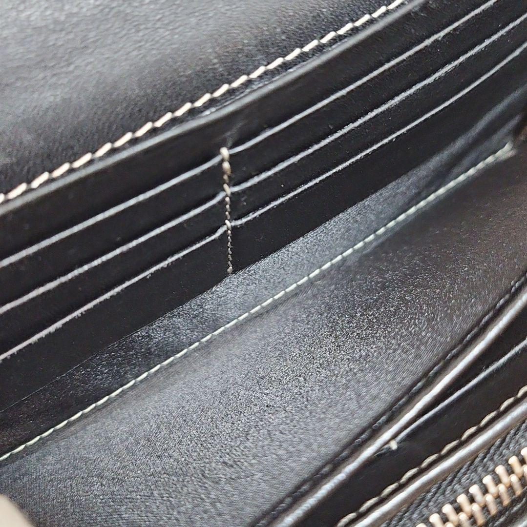 BURBERRY バーバリー ブルーレーベル 長財布 ノバチェック レザー