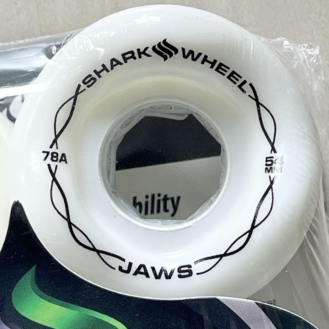 12☆新品 未開封☆ シャークウィール 54mm 78a ホワイト