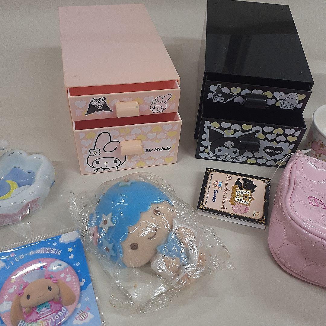 サンリオグッズまとめ売り ぬいぐるみ・マイメロディ　キキララ　シナモンロールなど サンリオグッズまとめ売り ぬいぐるみ・マイメロディ キキララ