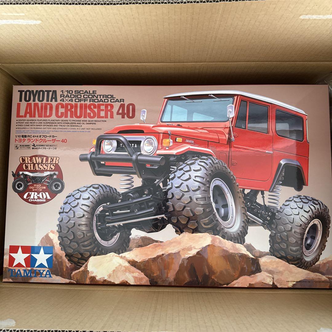 タミヤ　1/10 CR-01 ランドクルーザー40 新品未組立　クローラーRC