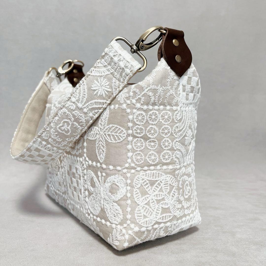 限定セールをすべて ハンドメイド ミナペルホネン CUBUバッグ⑅︎◡̈︎* ショルダーバッグ