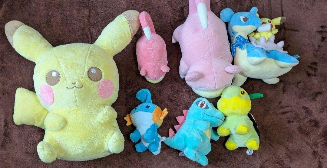 ピカチュウ ヤドン ラプラス ナエトル ワニノコ ミズゴロウ