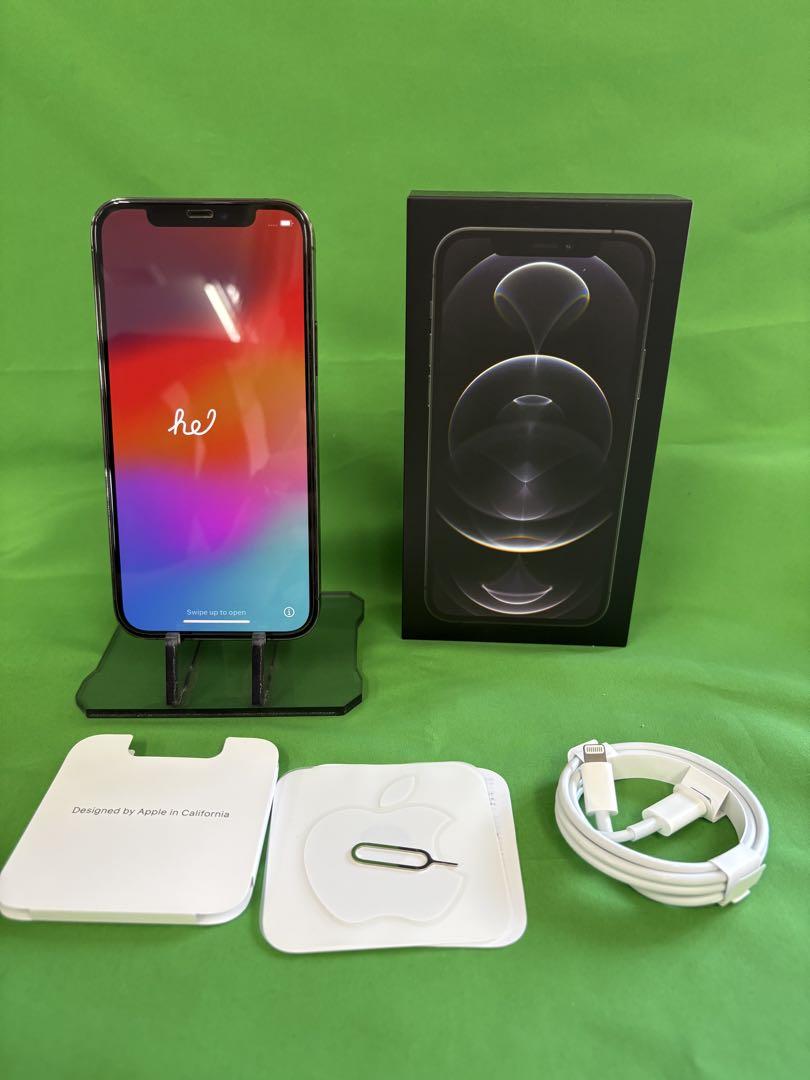 超美品 iPhone 12 pro 256G SIMフリー グラファイト