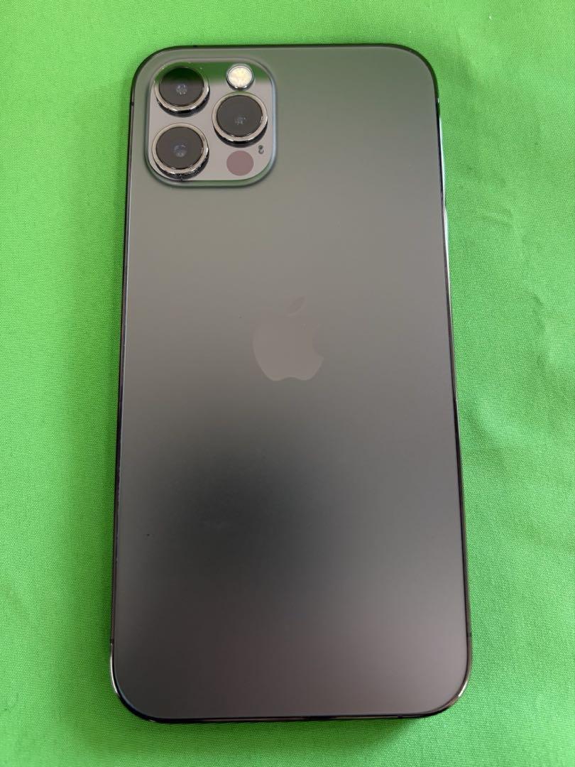 限定アウトレットセール：通販 超美品 iPhone 12 pro 256G SIMフリー グラファイト スマートフォン本体
