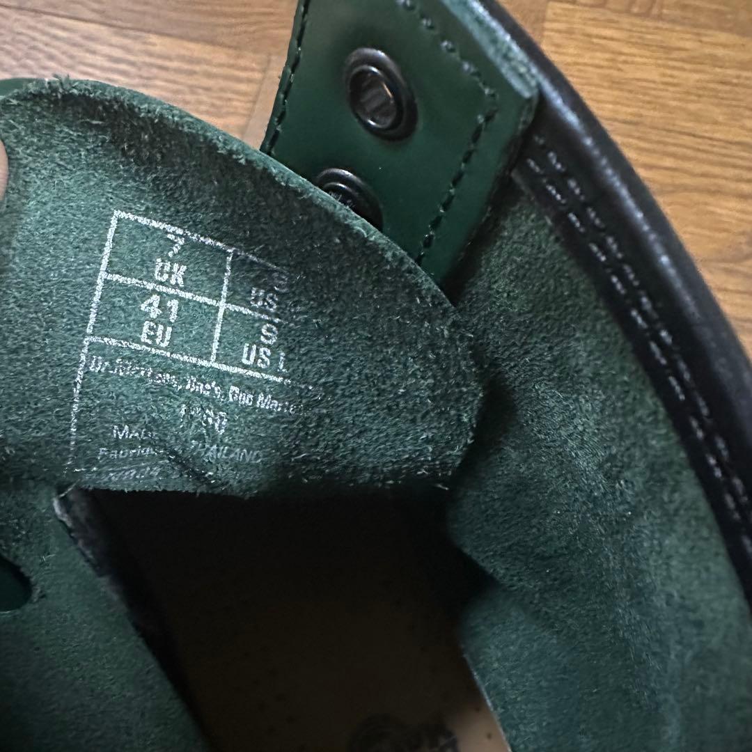 uk7 ドクターマーチン 8ホール グリーン 緑 uk7 ドクターマーチン 8ホール グリーン 緑