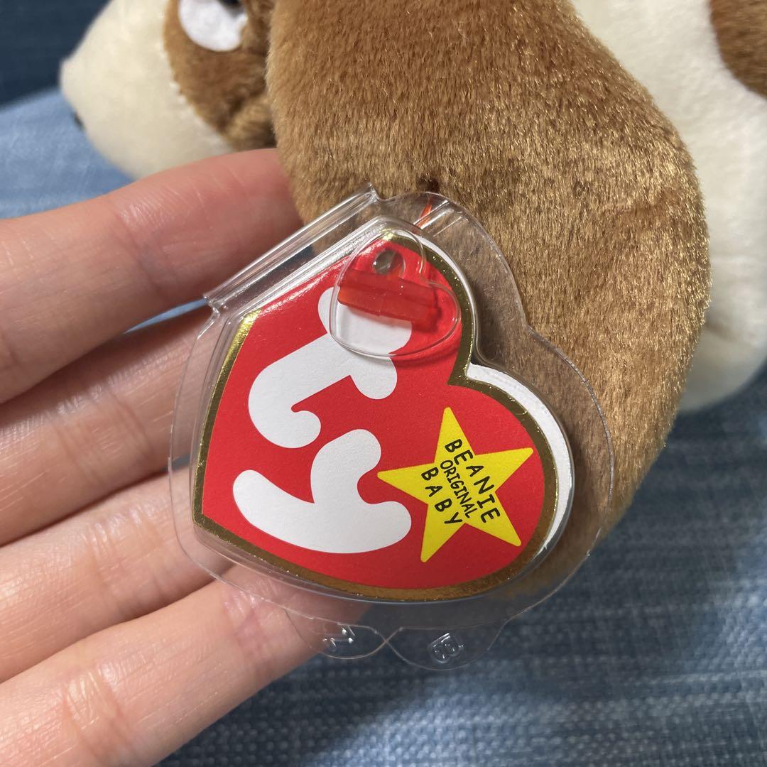 ty ビーニーベイビーズ Tracker 犬 ぬいぐるみ - メルカリ