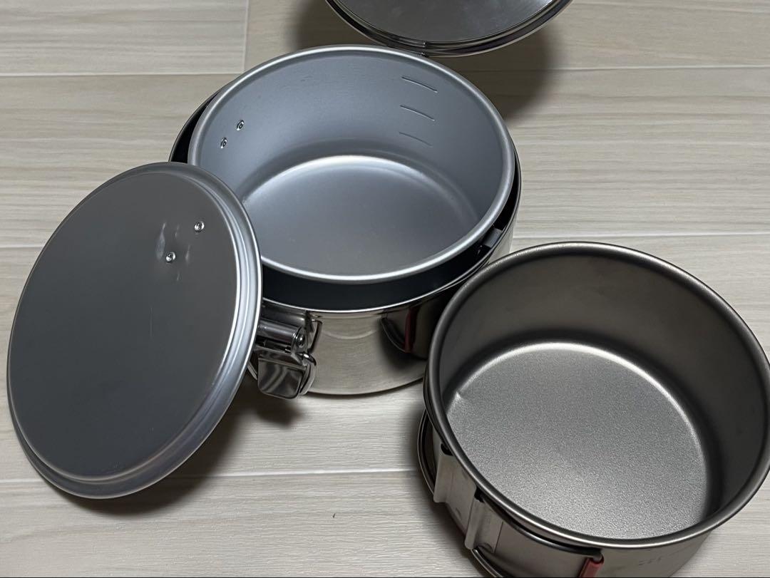 軽量コンパクトクッカーセット 3点複合セット
