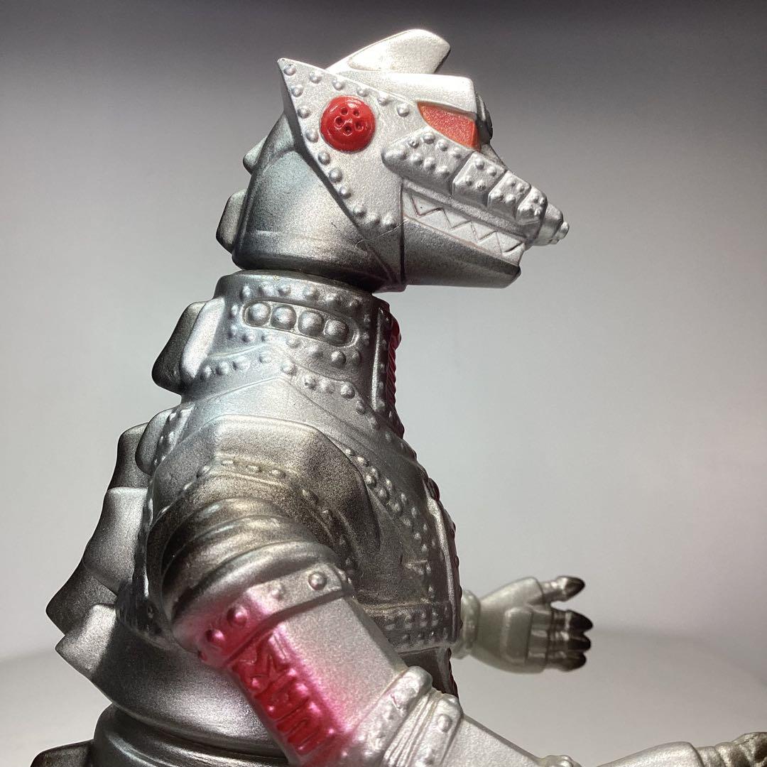 マルサン メカゴジラ2 ソフビ マルサンの「メカゴジラ2 450」が「機械可視版(GID Ver.)」で