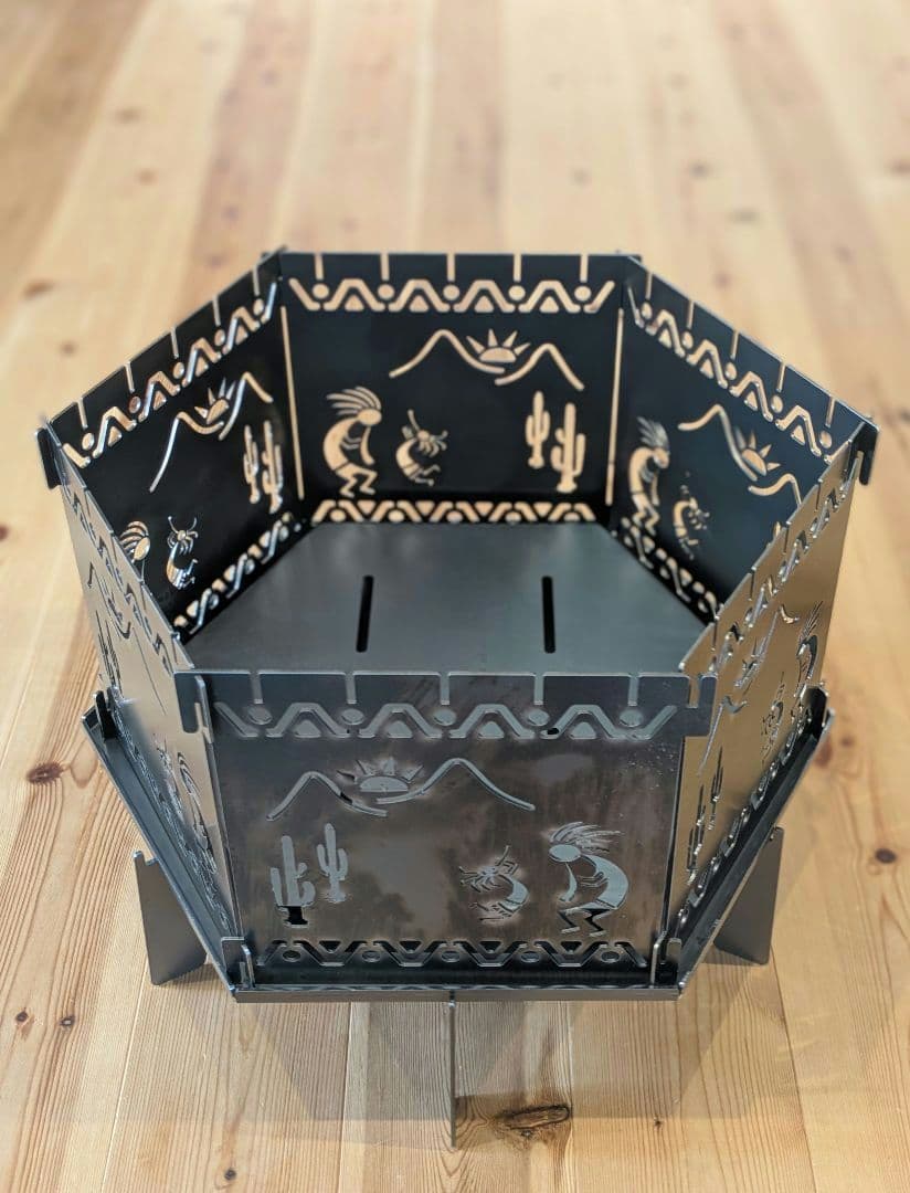 エンリッチ ENRICH ココペリ ヘキサライト 焚き火台 キャンプ ガレージ