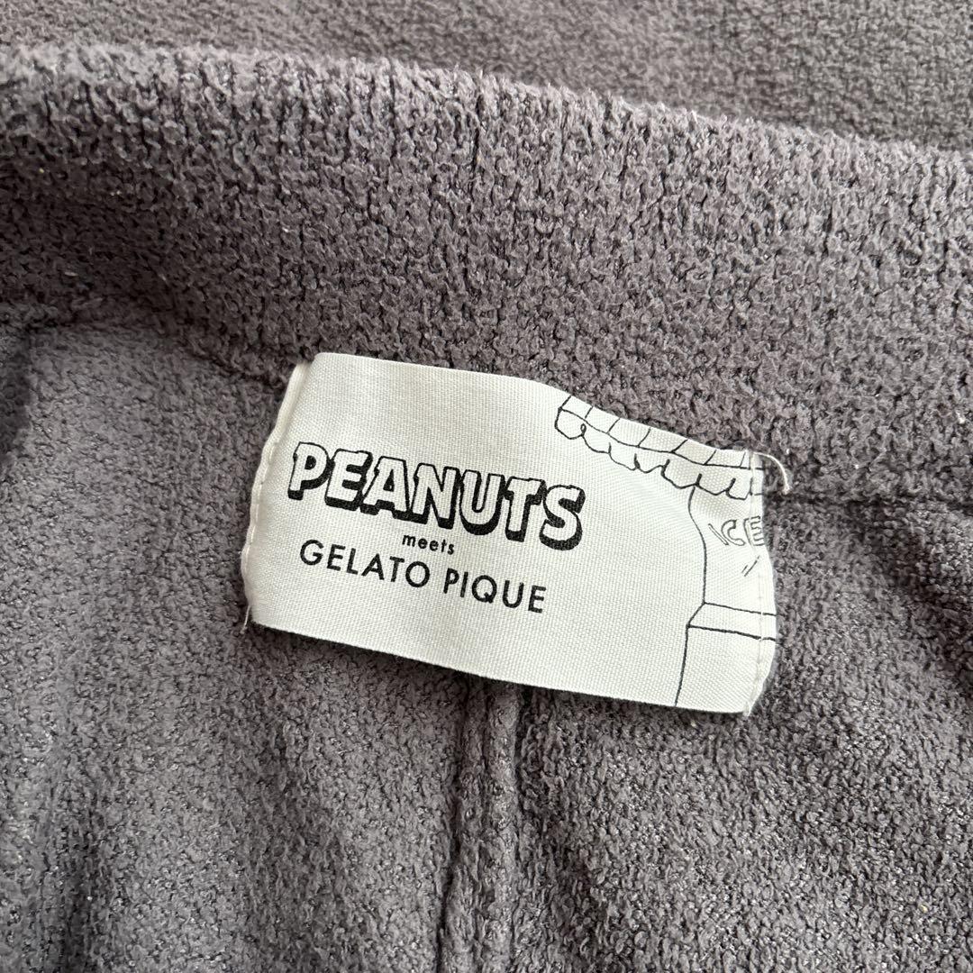 gelato pique スヌーピー ニットルームウェアセット 完売品 新品タグ PEANUTS】SNOOPY×BEAR ジャガードプルオーバー(ニットプル