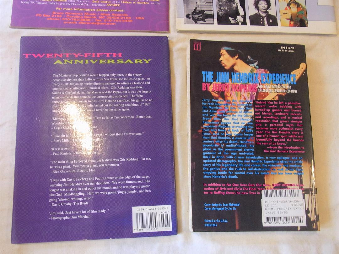 Jimi Hendrix ジミ ヘンドリクス 本 雑誌 写真集 4冊