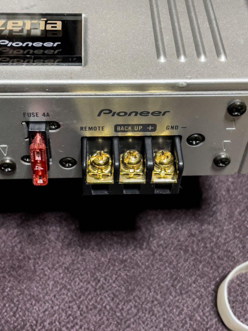 ジャンク品です。カロッツェリアDEX-P01＋DEQ-P01