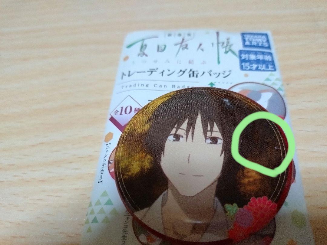 夏目友人帳 名取周一＆田沼要 缶バッジ 劇場版 夏目友人帳 うつせみに結ぶ トレーディング缶バッジ 田沼