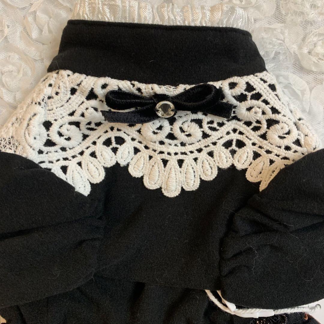 マルベル　新品　Cupcake Date Onepiece ブラック　バレッタ付