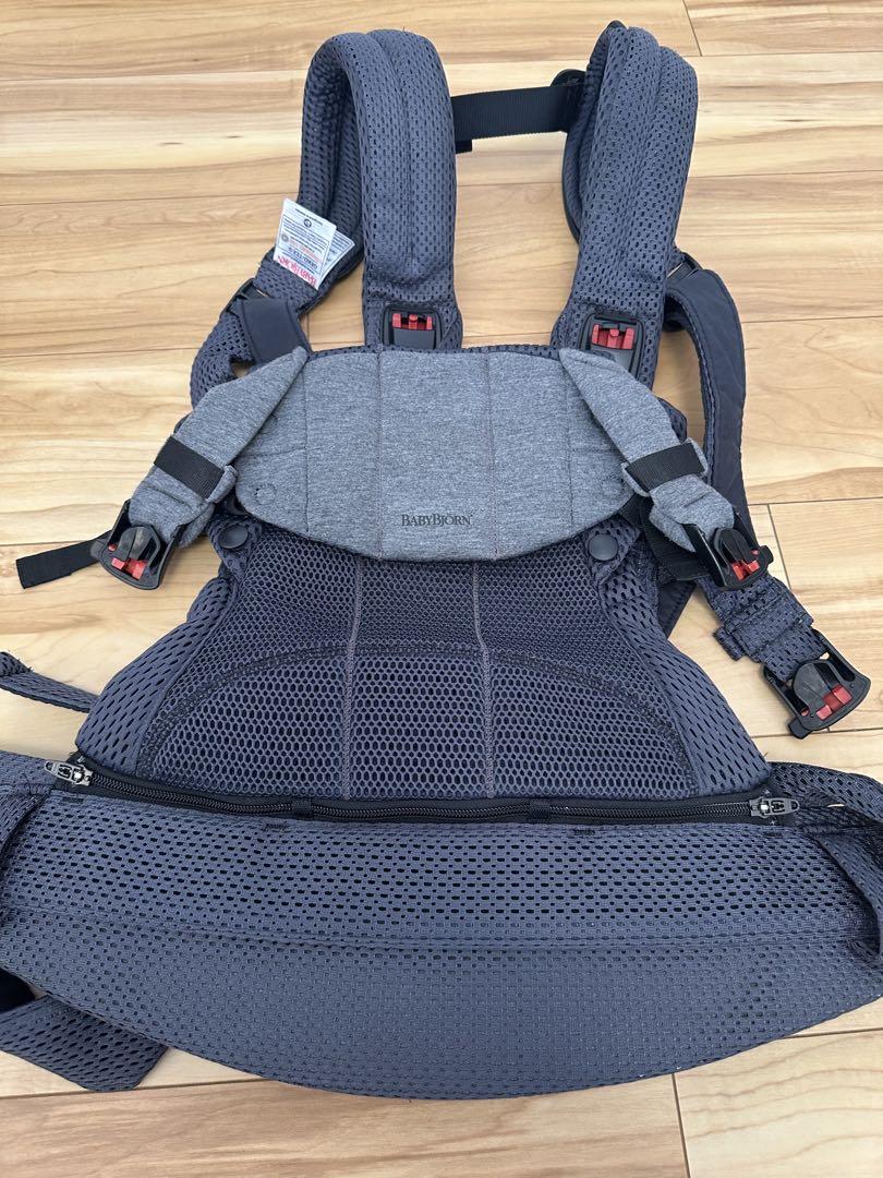 美品　BABYBJORN ベビービョルン　ハーモニー　アンスラサイト　抱っこひも
